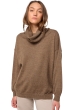 Baby Alpaca dames kasjmier pullover met kol tanis naturel 2xl